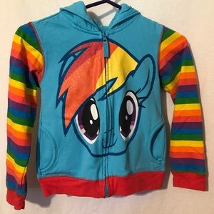 My Little Pony zip up hoodie